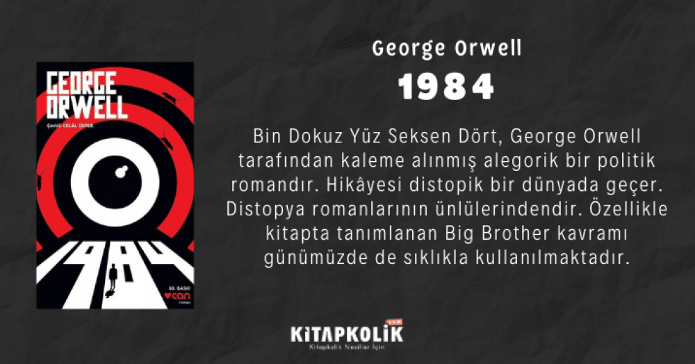 George Orwell: 1984 - Kitabı Satın Al