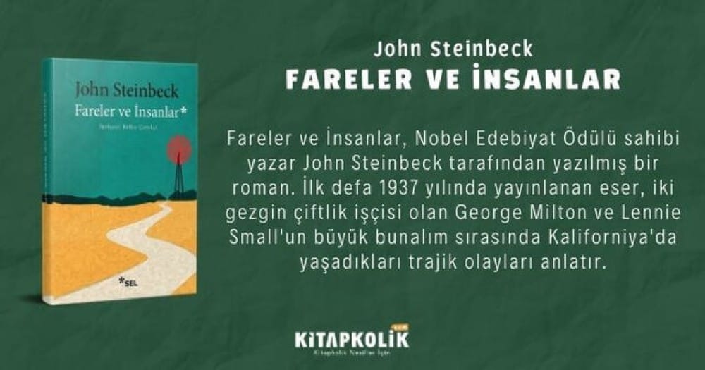John Steinbeck: Fareler ve İnsanlar - Kitabı Satın Al