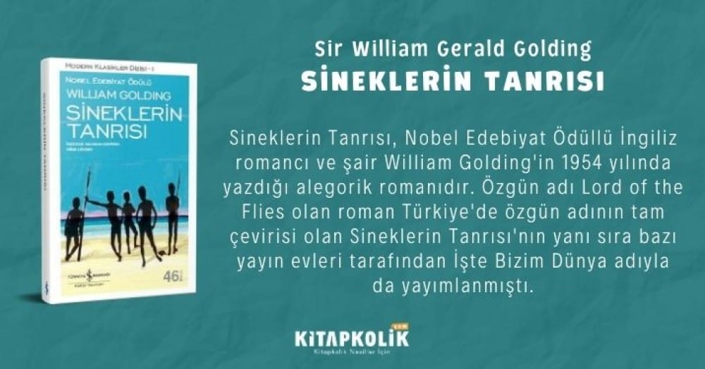 Sir William Gerald Golding: Sineklerin Tanrısı - Kitabı Satın Al