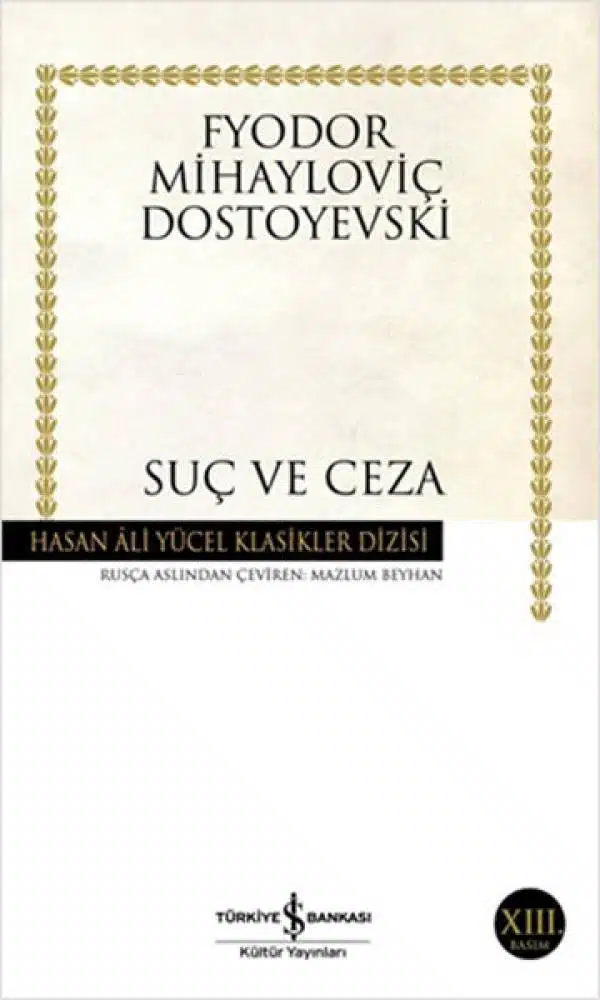 Suç ve Ceza - Hasan Ali Yücel Klasikleri - Kitabı Satın Al