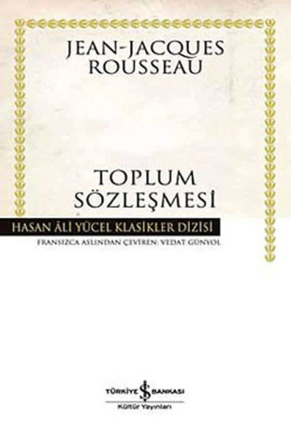 Toplum Sözleşmesi - Hasan Ali Yücel Klasikleri - Kitabı Satın Al