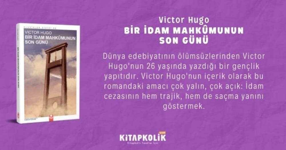 Victor Hugo: Bir İdam Mahkûmunun Son Günü - Kitabı Satın Al