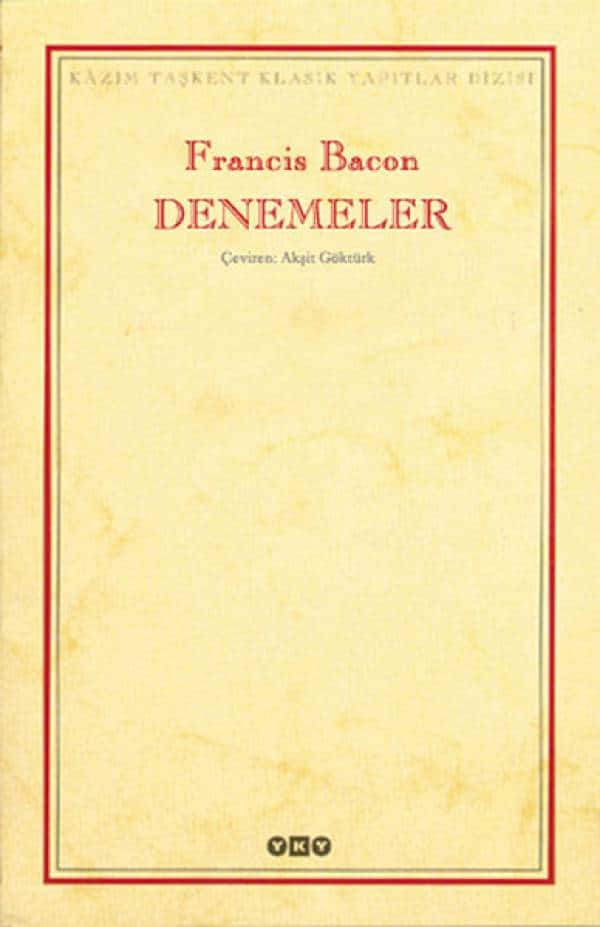 Denemeler-Francis Bacon - Kitabı Satın Al