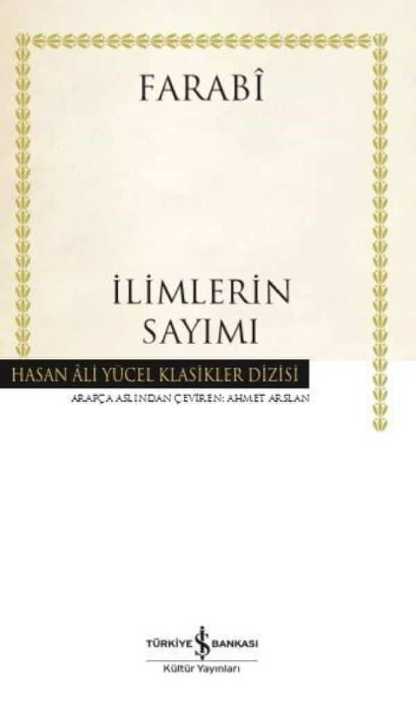 İlimlerin Sayımı-Hasan Ali Yücel Klasikler - Kitabı Satın Al