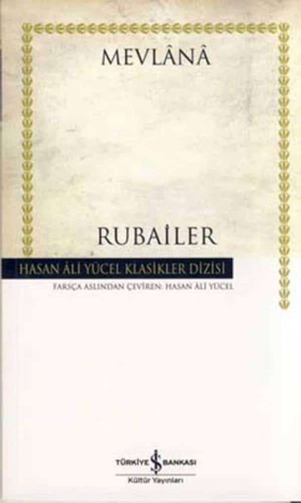 Rubailer - Hasan Ali Yücel Klasikleri - Kitabı Satın Al