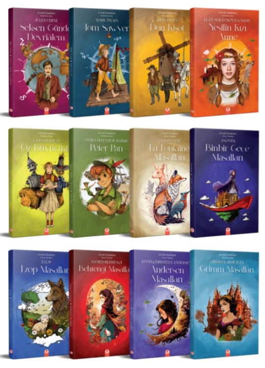 Çocuk Klasikleri Seti (12 Kitap)