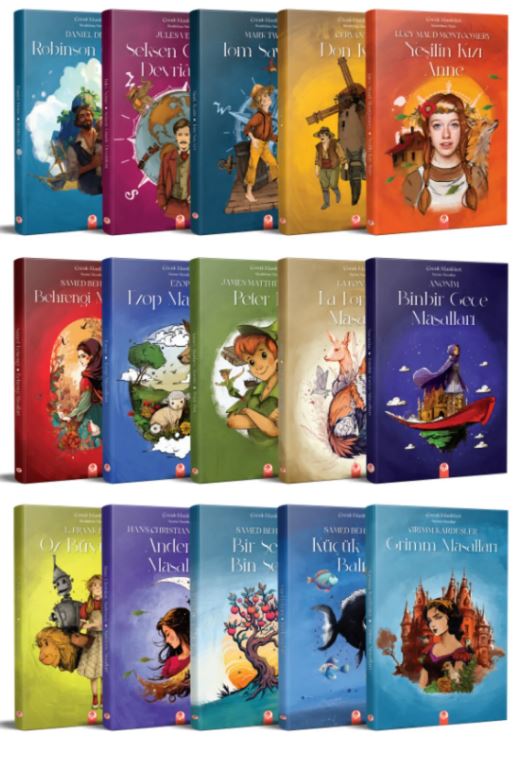 Çocuk Klasikleri Seti (15 Kitap)